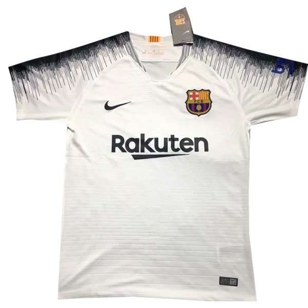 Camiseta de Entrenamiento Barcelona 2019 2020 Blanco Gris